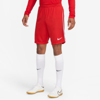 Nike League III Dri-FIT Football Shorts Red White