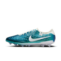 Nike Tiempo Legend 10 Elite Kunstgras Voetbalschoenen (AG) Smaragdgroen Wit