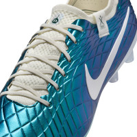 Nike Tiempo Legend 10 Elite Kunstgras Voetbalschoenen (AG) Smaragdgroen Wit