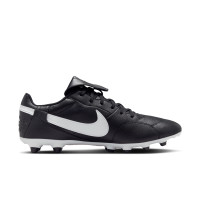 Nike Premier III Gras Football Shoes (FG) Black Black White