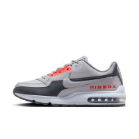 Nike Air Max Premium LTD 3 Sneakers Lichtgrijs Donkergrijs Wit Felrood