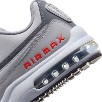Nike Air Max Premium LTD 3 Sneakers Lichtgrijs Donkergrijs Wit Felrood