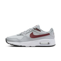 Nike Air Max Sneakers SC Lichtgrijs Donkerrood Wit