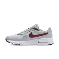 Nike Air Max Sneakers SC Lichtgrijs Donkerrood Wit