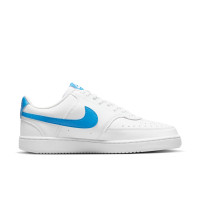 Nike Court Low Vision Next Nature Sneakers Wit Blauw