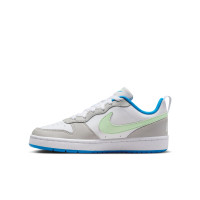 Nike Court Borough Recraft Low Sneakers Kids White Light Grey Light Green Bright Blue