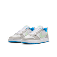 Nike Court Borough Recraft Low Sneakers Kids White Light Grey Light Green Bright Blue