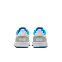 Nike Court Borough Recraft Low Sneakers Kids White Light Grey Light Green Bright Blue