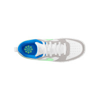 Nike Court Borough Recraft Low Sneakers Kids White Light Grey Light Green Bright Blue