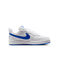 Nike Court Borough Recraft Low Sneakers Kids Wit Blauw