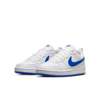 Nike Court Borough Recraft Low Sneakers Kids Wit Blauw