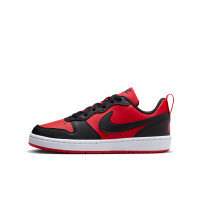 Nike Court Borough Recraft Low Sneakers Kids Rood Zwart Wit