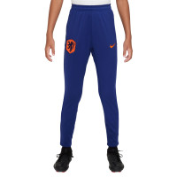 Nike Netherlands Strike Full-Zip Tracksuit 2024-2026 Kids Blue