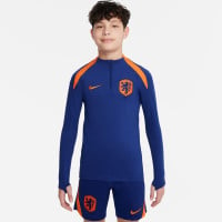 Nike Netherlands Strike Training sweater Set 1/4-Zip 2024-2026 Kids Blue