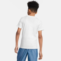 Nike Nederland Crest T-Shirt 2024-2026 Kids Wit Blauw