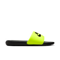 Nike Victori One Slippers Black Bright Yellow