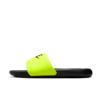 Nike Victori One Slippers Black Bright Yellow