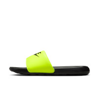 Nike Slippers Victori One Zwart Felgeel