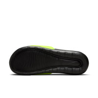 Nike Slippers Victori One Zwart Felgeel