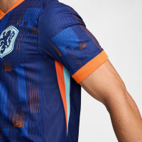 Nike Dutch Team Authentic Away Jersey 2024-2026 + EC 2024 Badges