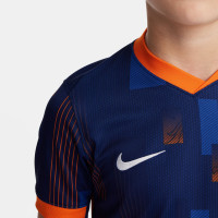 Nike Dutch Team Away Jersey 2024-2026 Kids + EC 2024 Badges