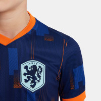 Nike Dutch Team Away Jersey 2024-2026 Kids + EC 2024 Badges