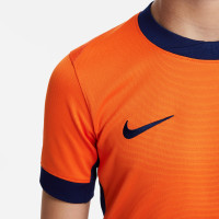 Nike Dutch Team Home Jersey 2024-2026 Kids + EC 2024 Badges