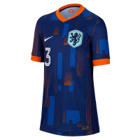 Nike Netherlands Team de Ligt 3 Away Jersey 2024-2026 Kids