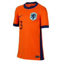 Nike Netherlands Team de Ligt 3 Home Jersey 2024-2026 Kids