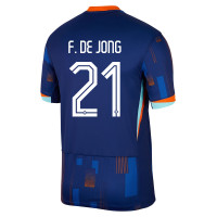 Nike Dutch Team F. de Jong 21 Away Jersey 2024-2026