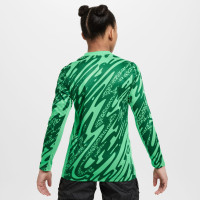Nike Dutch Team Long Sleeve Goalkeeper Kit 2024-2026 Kids Green