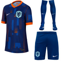 Nike Nederlands Elftal Wedstrijdtenue Uit 2024-2026 Kids