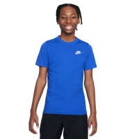 Blauw nike shirt clearance