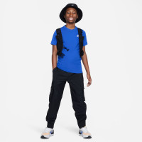 Nike T-Shirt SW Kids Blauw Wit