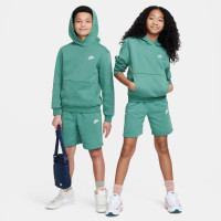 Nike Club Fleece SW Broekje Kids Grijsgroen Wit
