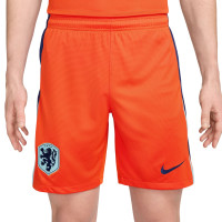 Nike Nederlands Elftal Pre-Match Trainingstenue 2024-2026 Blauw Oranje Wit