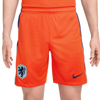 Nike Nederlands Elftal Pre-Match Trainingstenue 2024-2026 Dames Blauw Oranje Wit