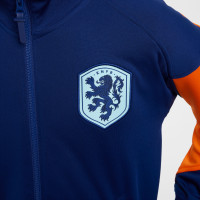 Nike Netherlands Academy Pro Anthem Training Jacket 2024-2026 Kids Blue Orange