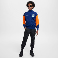 Nike Netherlands Academy Pro Anthem Training Jacket 2024-2026 Kids Blue Orange