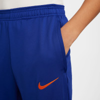 Nike Nederland Strike Trainingsbroek 2024-2026 Kids Blauw