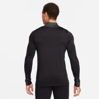 Nike Strike Trainingstrui 1/4-Zip Zwart Donkergrijs