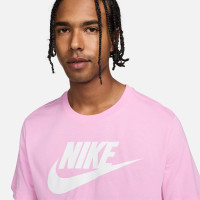 Nike Sportswear Futura Icon T-Shirt Roze Wit