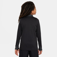 Nike Dri-FIT Strike 1/4-Zip Training sweater Kids Black Dark Grey White