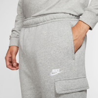 Nike Sportswear Fleece Club Cargobroek Grijs Wit