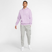 Nike Sportswear Fleece Club Cargobroek Grijs Wit