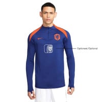 Nike Netherlands Strike Training sweater 1/4-Zip 2024-2026 Blue