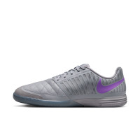 Nike Lunar Gato II (IN) Indoor Football Shoes Grey Purple