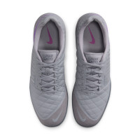 Nike Lunar Gato II (IN) Indoor Football Shoes Grey Purple