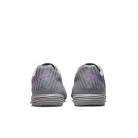 Nike Lunar Gato II (IN) Indoor Football Shoes Grey Purple