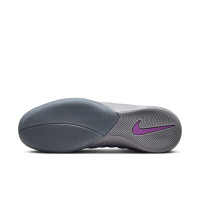 Nike Lunar Gato II (IN) Indoor Football Shoes Grey Purple